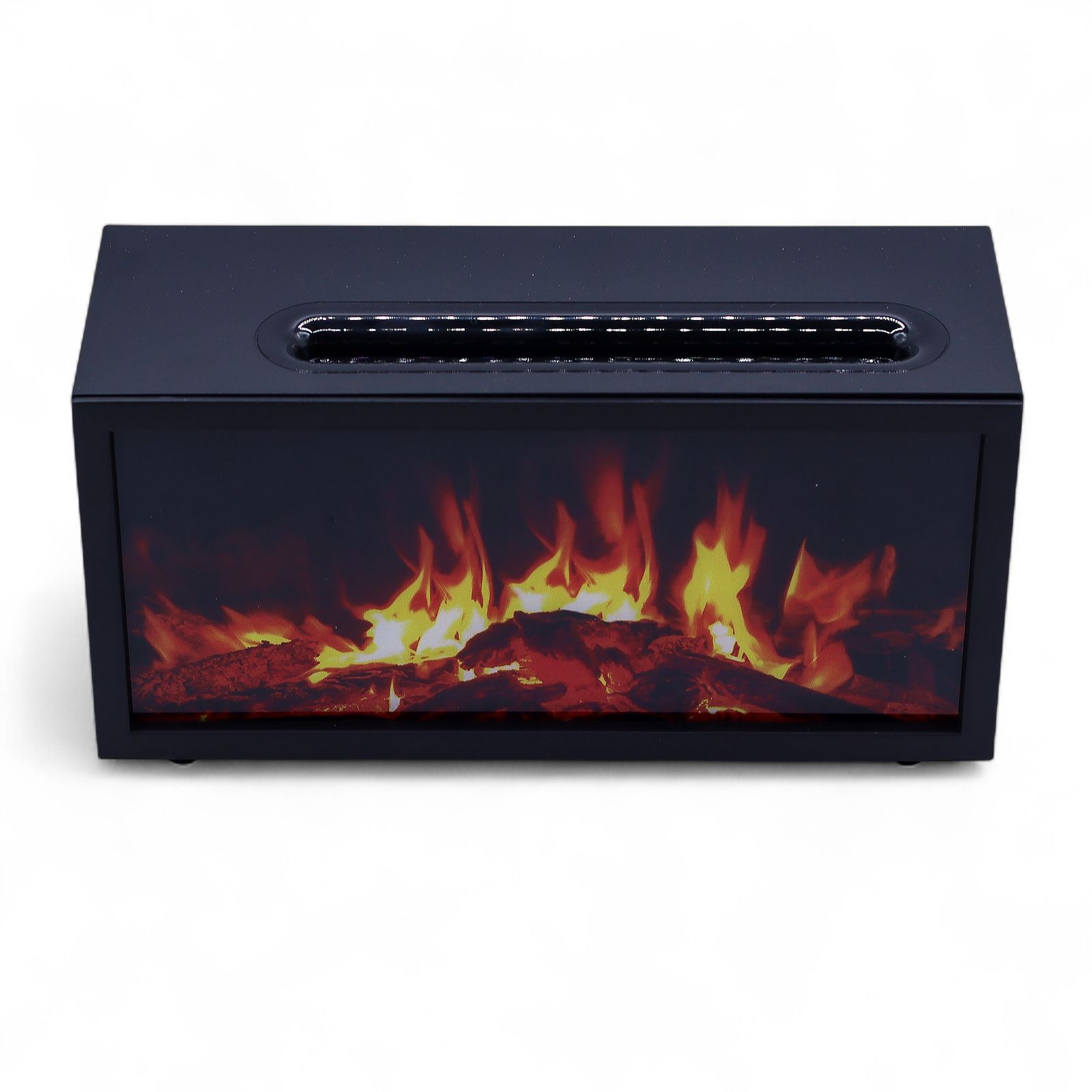 Difusor de aroma con efecto de llama y sonido de aves - USB negro - Cambio de color - Imagen 10