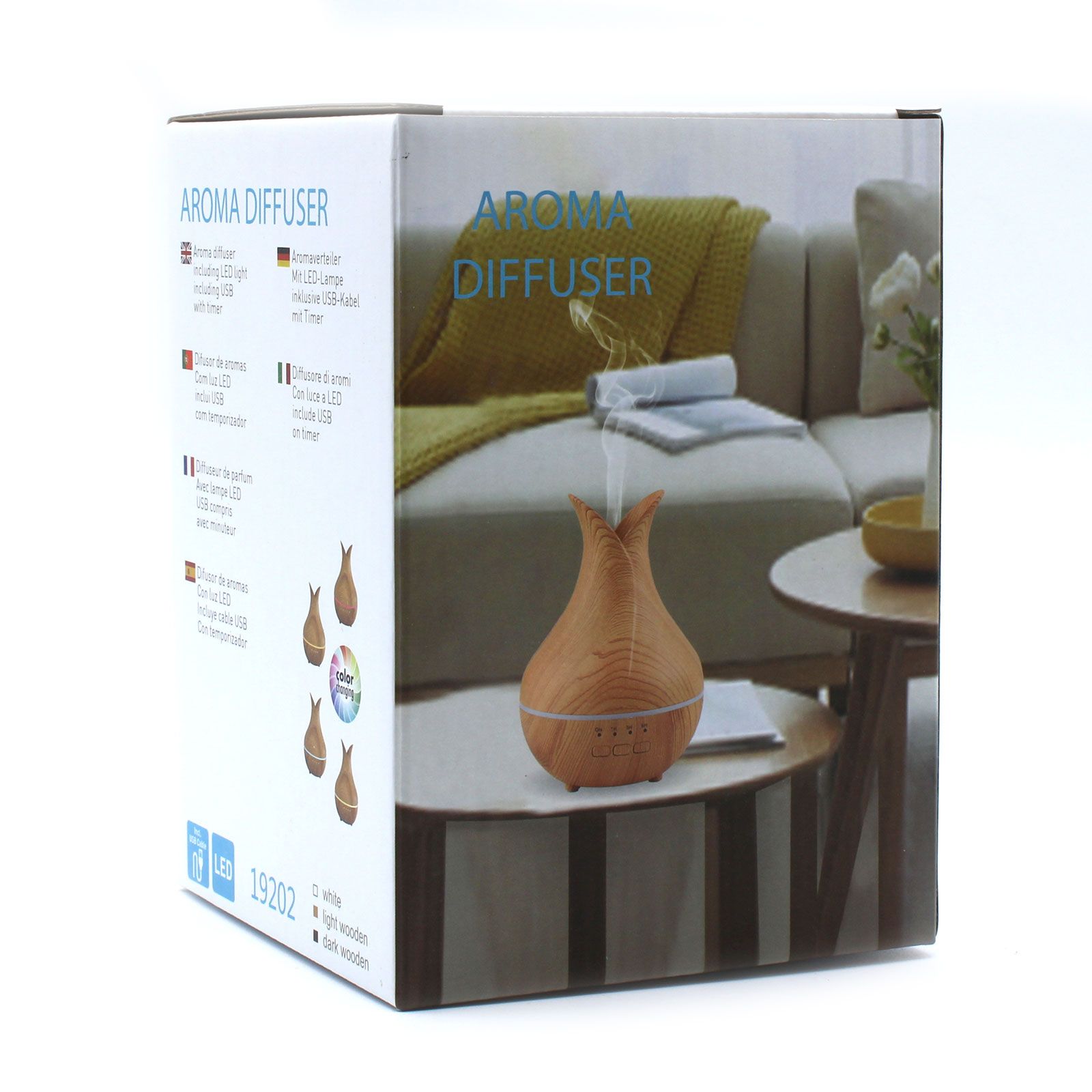 Palermo Atomiser - USB - Colour Change - Timer - Imagen 3