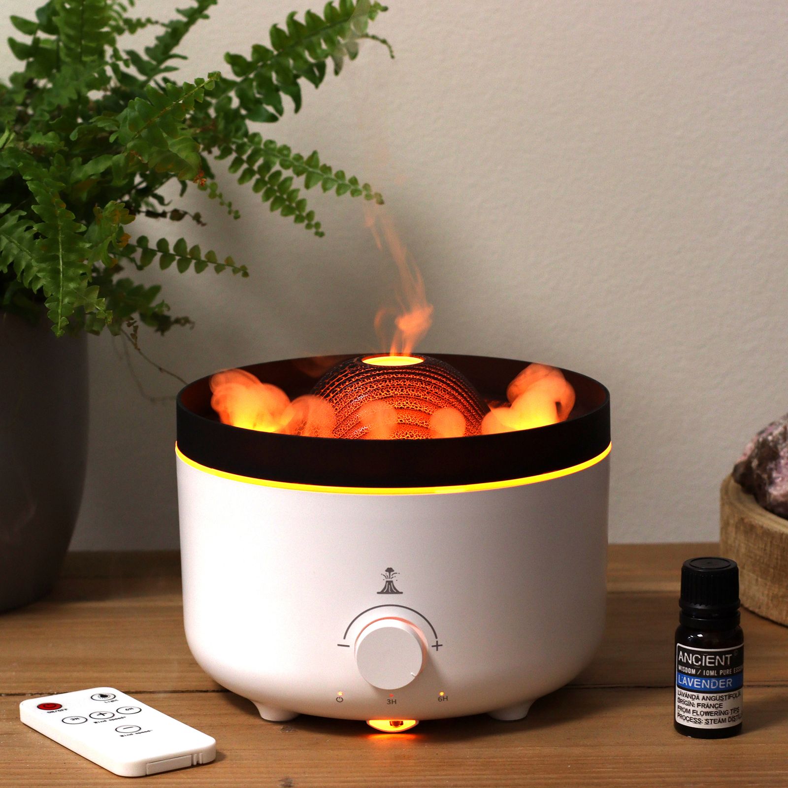 Large Volcano Effect Aroma Diffuser (plug) Two Colours - Imagen 10