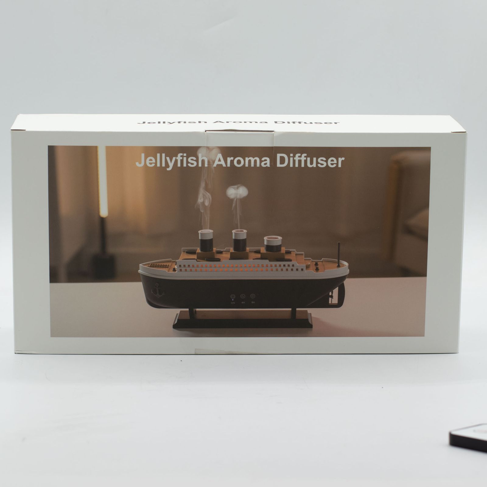 Difusor de aromas con efecto de modelo de barco y LED que cambia de color - Imagen 8